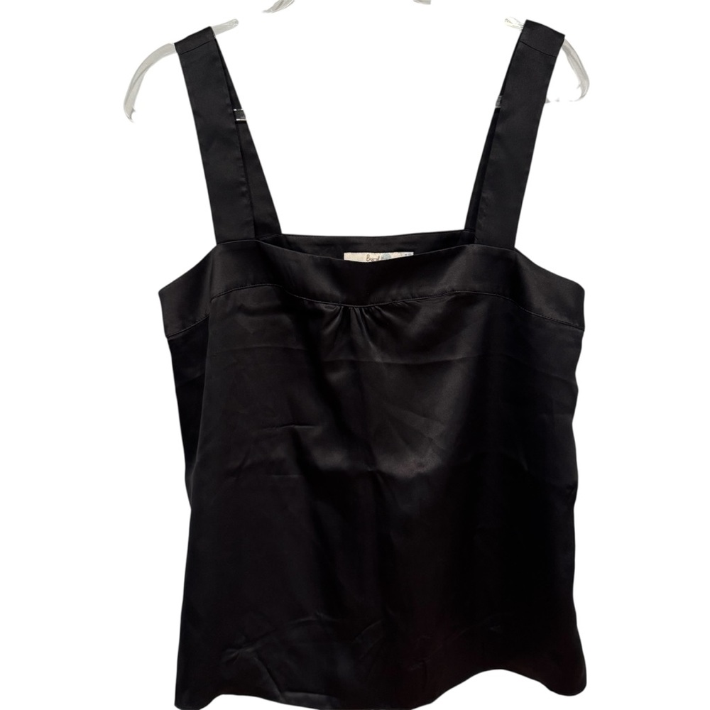 Boden 100% Silk Square Neck Wide Strap Tank Size 10